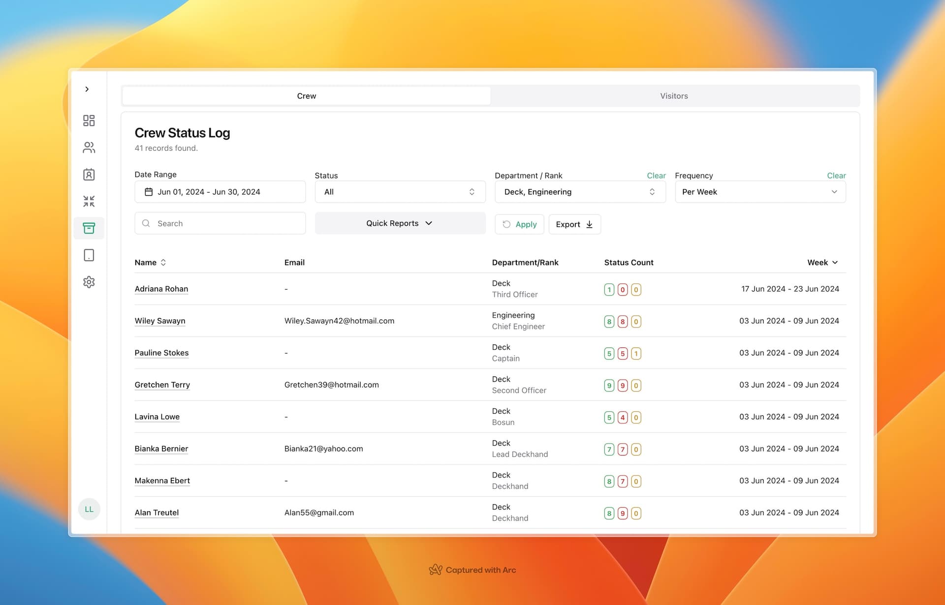 Introducing Sentry: OneSea's Solution to Crew and Visitor Logbooks - OneSea